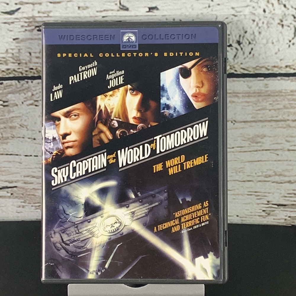 Sky Captain and‎ the World of Tomorrow (DVD, 2005, Wide) w/ Bonus Feature Disc